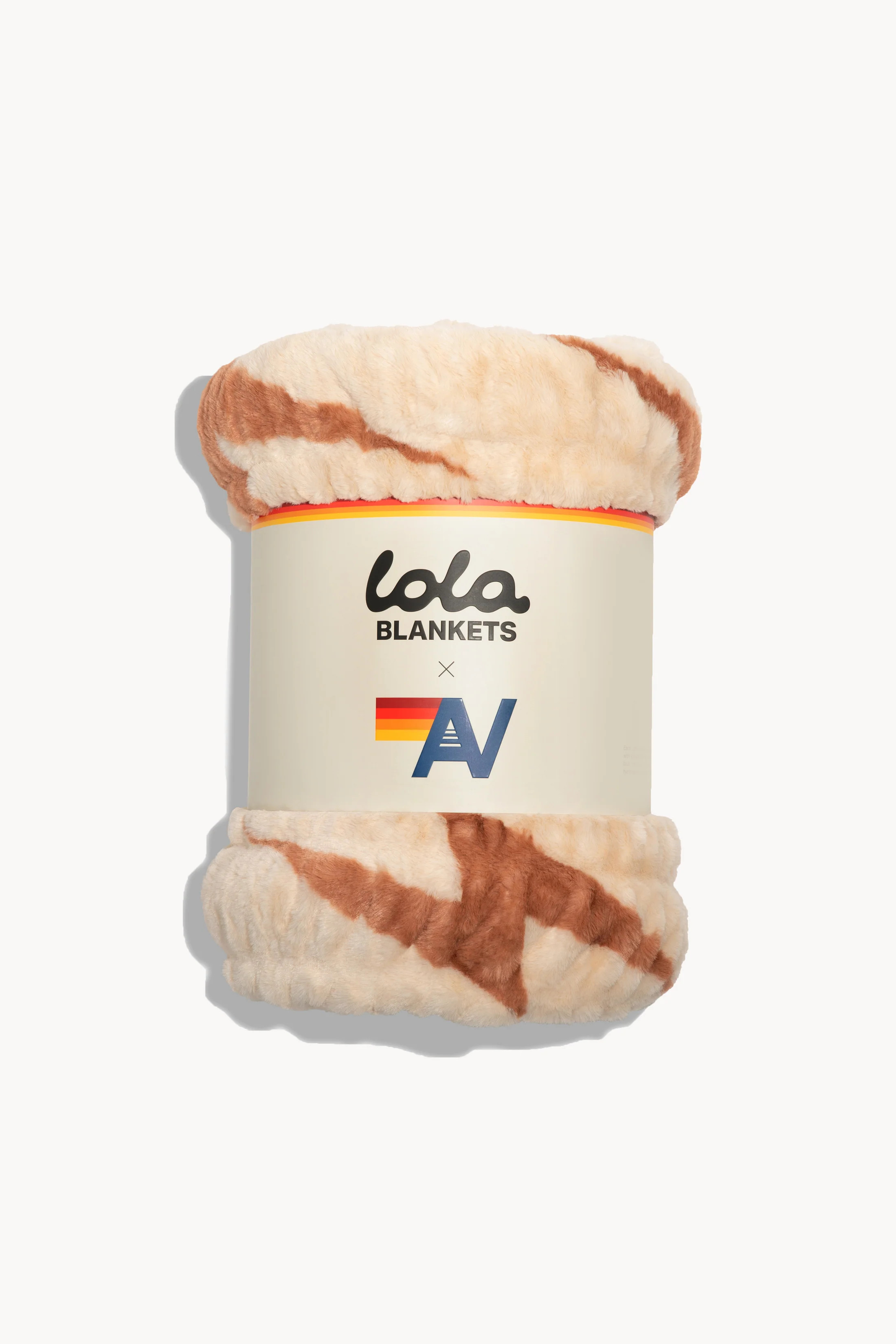 Beige // Copper Bolt | Lola Blankets