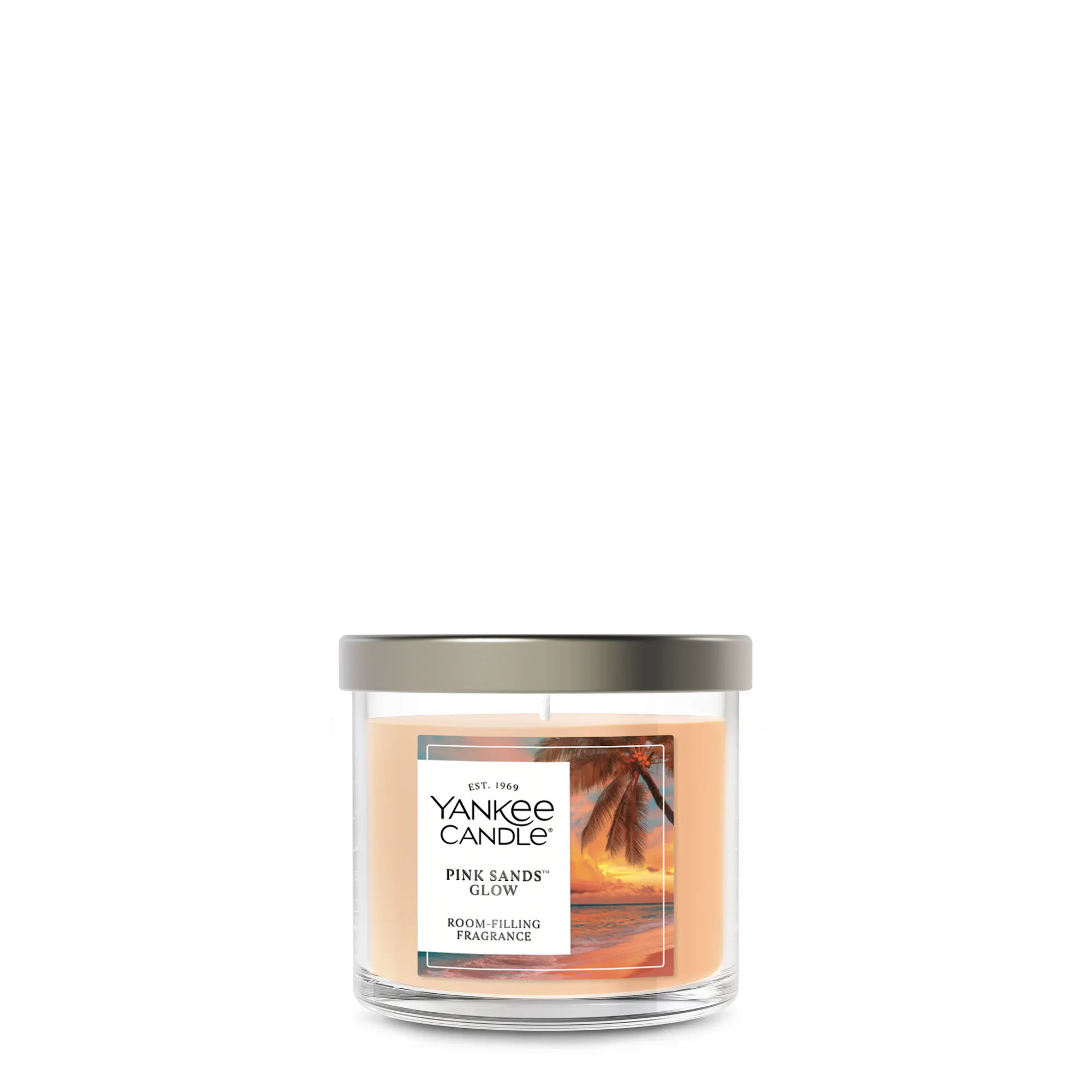 Pink Sands Glow Small Tumbler Candles, 4.3 oz | Yankee Candle