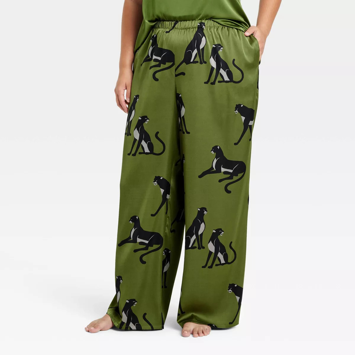 Women's Satin Pajama Pants - Auden™ | Target