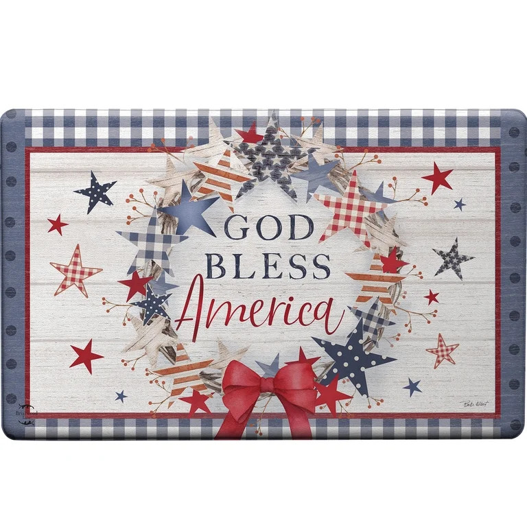 Briarwood Lane American Wreath Comfort Mat | Walmart (US)
