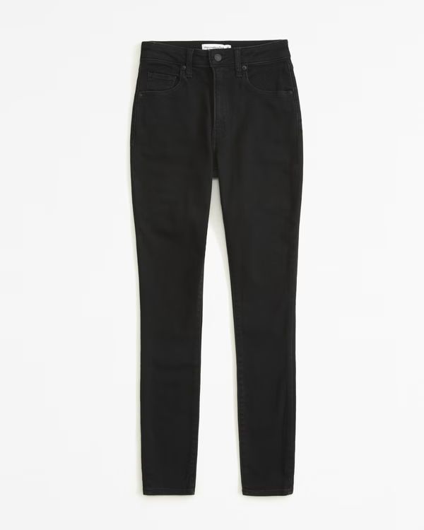 Women's Curve Love High Rise Super Skinny Ankle Jean | Women's New Arrivals | Abercrombie.com | Abercrombie & Fitch (US)