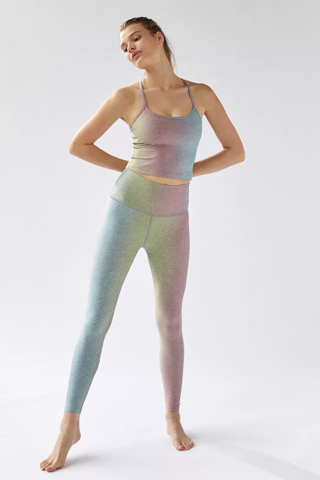 Beyond Yoga Caught In The Midi Printed Legging | Urban Outfitters (US and RoW)