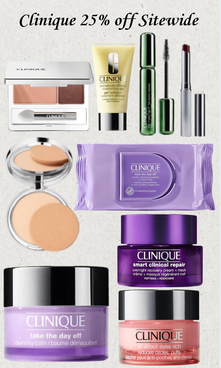 Clinique is having a sitewide sale now- Sunday. My favorite eye cream and makeup removing balm are included in the sale.  

 #LTKOver40 #LTKSaleAlert #LTKBeauty