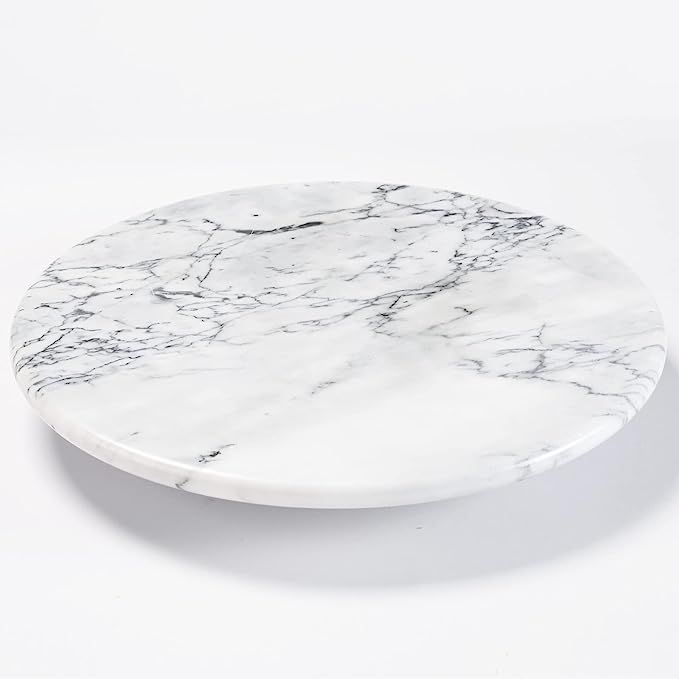 jalz jalz 12'' Marble Lazy Susan Kitchen Turntable | Amazon (US)