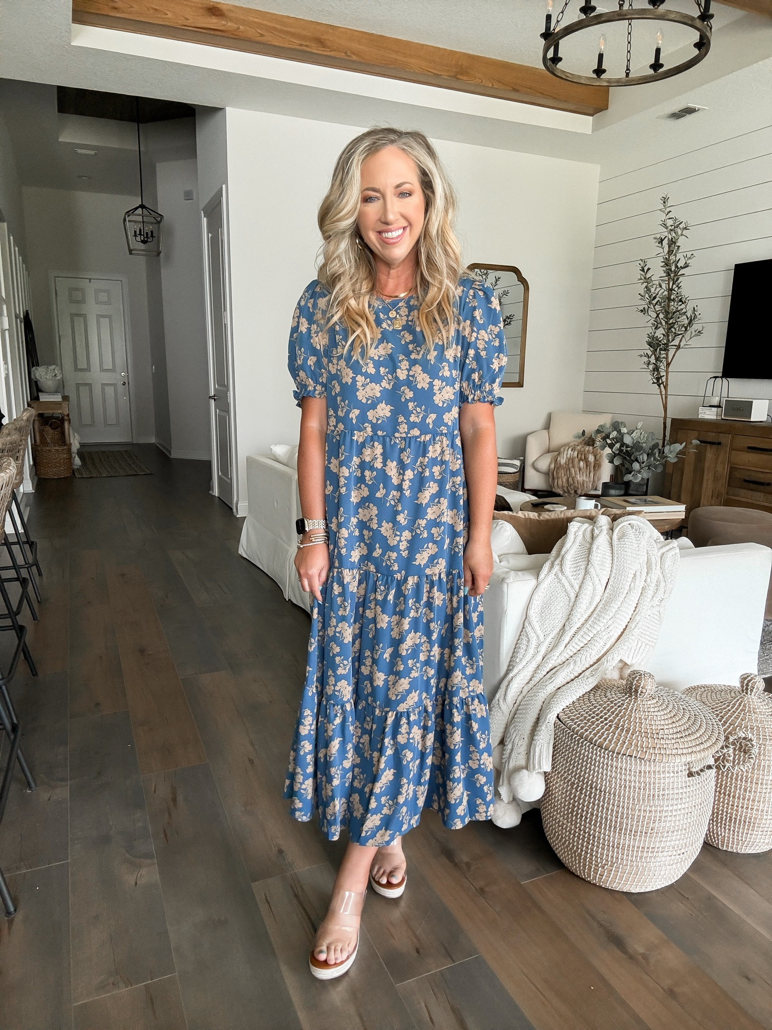 Amazon spring dress, Amazon vacation dress, Amazon midi dress, Amazon Mother’s Day dress size small 5’2 1/2"

#LTKfindsunder50