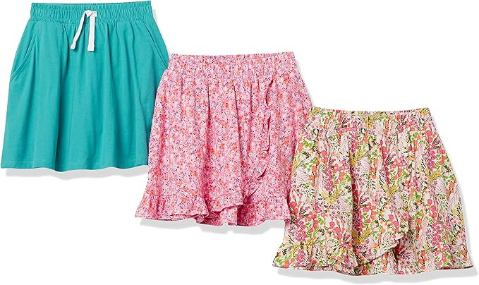Amazon Essentials Girls Knit Scooter Skirts | Amazon (US)