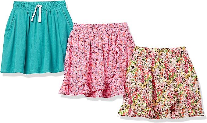Amazon Essentials Girls Knit Scooter Skirts | Amazon (US)