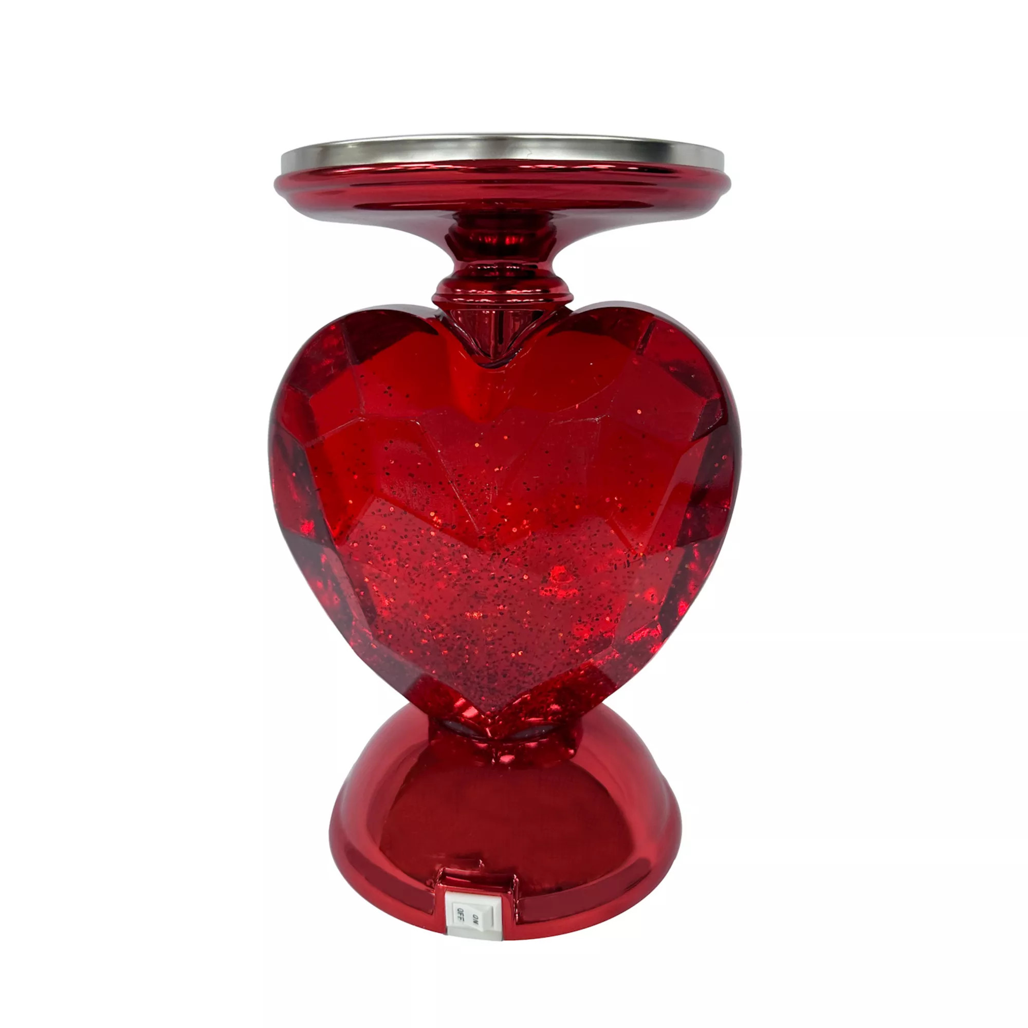 Celebrate Together Valentine's Day Heart Shimmer Candle Holder | Kohl's