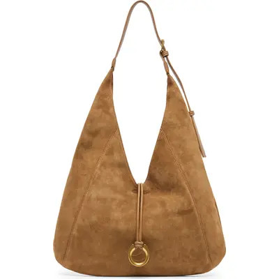Dolce Vita Mercer Leather Shoulder Bag in Black Leather at Nordstrom | Nordstrom