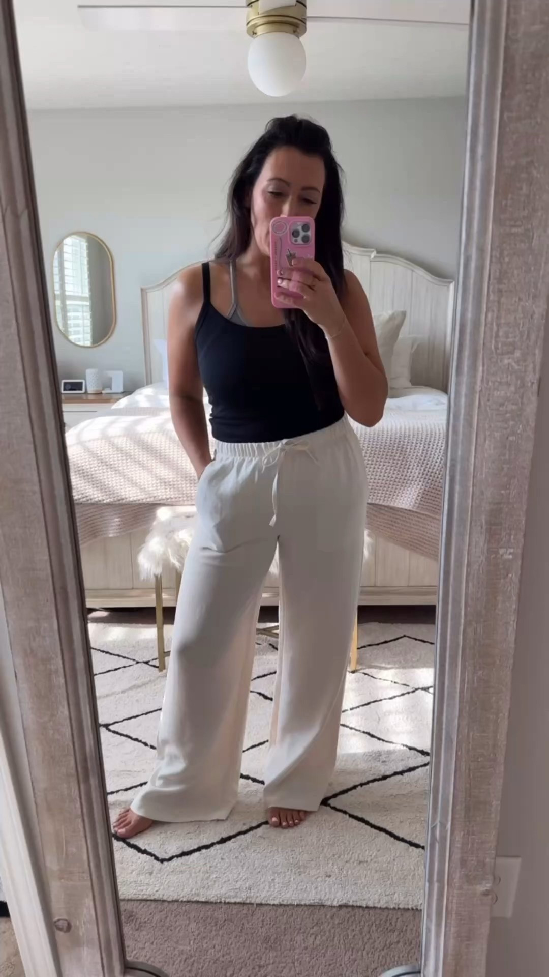 20% off the Aritzia site! 
• medium tank 
• medium pants - need a short length because these are too long on my 5’4 frame 

#LTKGiftGuide #LTKCyberWeek #LTKSaleAlert