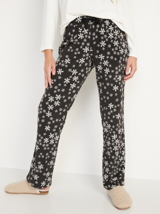 Matching Printed Microfleece Pajama Pants for Women | Old Navy (US)