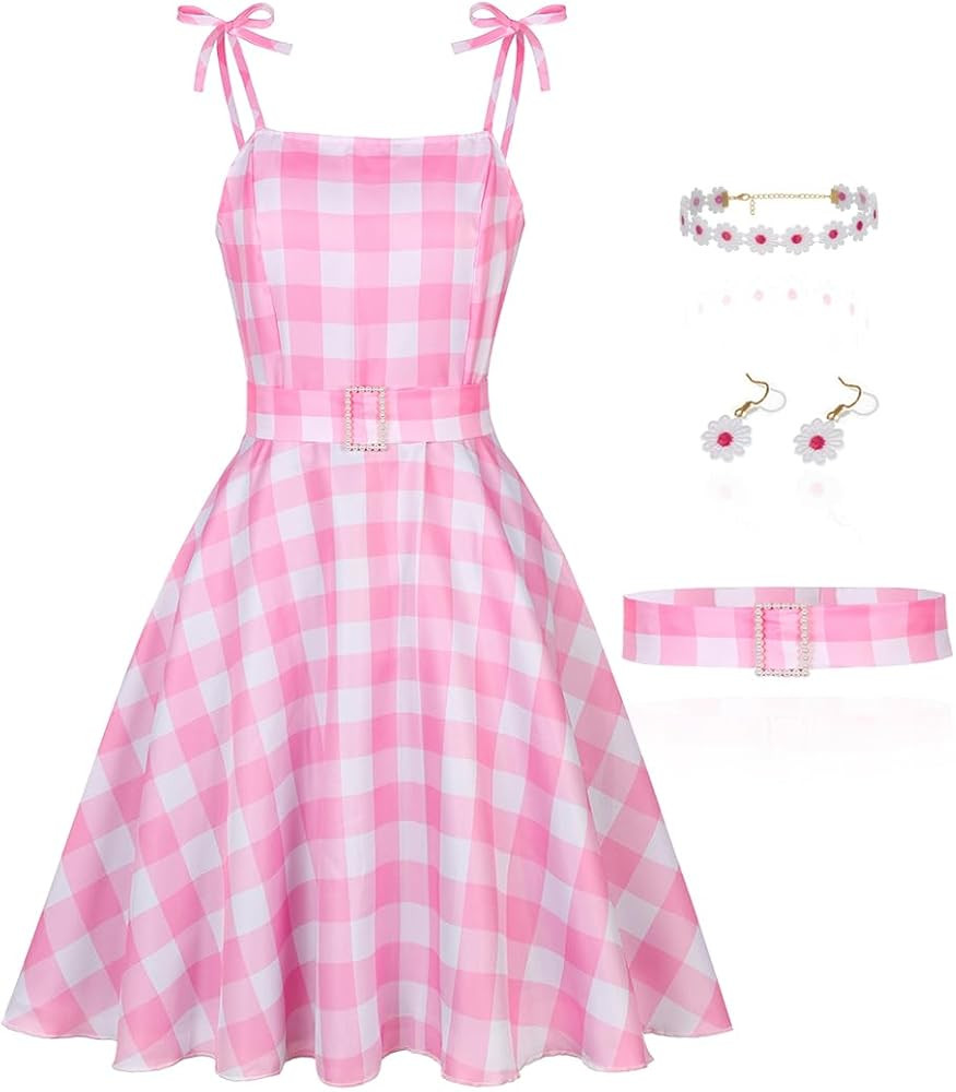 Movie Costume Women Adult Halloween Costume Doll Princess Party Cosplay Outfits with Accessories | Amazon (US)