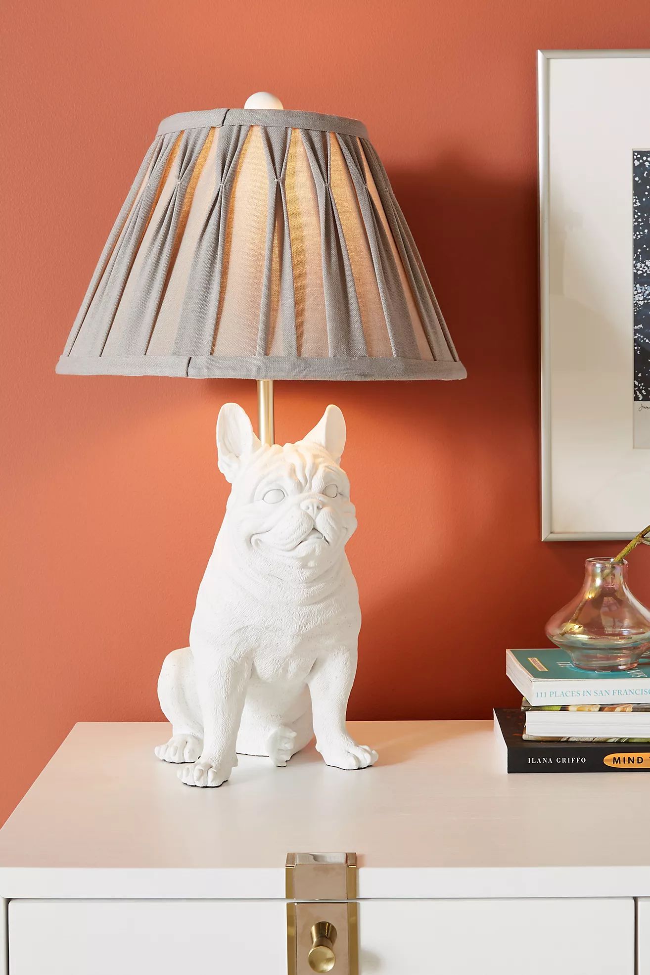 Frank the Frenchie Table Lamp | Anthropologie (US)