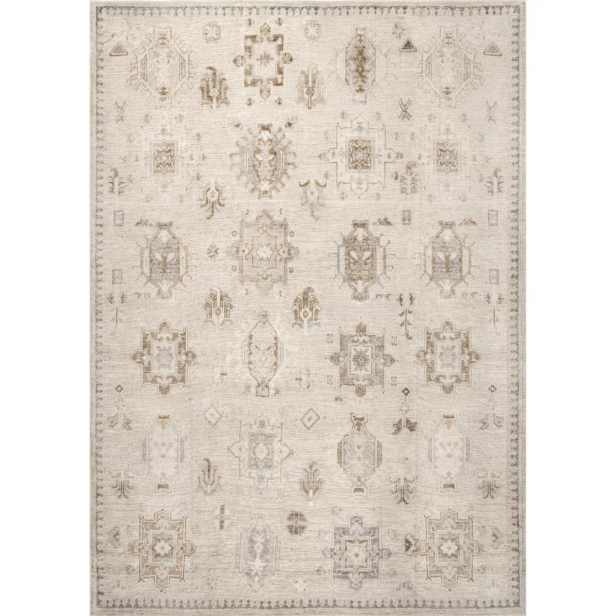 nuLOOM Krystin SpinClean Machine Washable Stain-Resistant Area Rug | Target