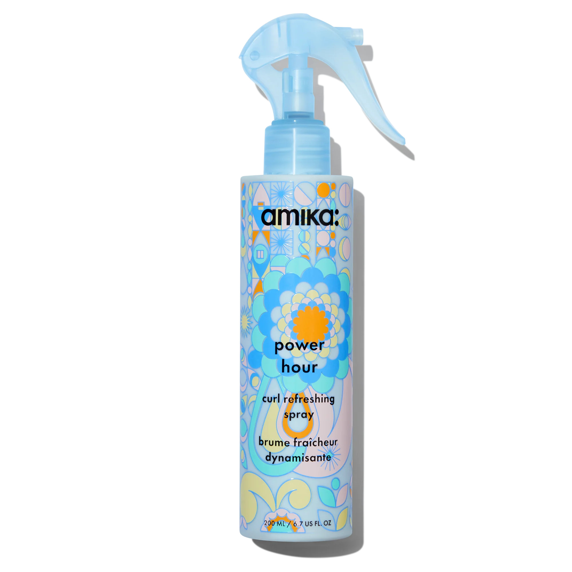 power hour  curl hair refreshing spray | amika US