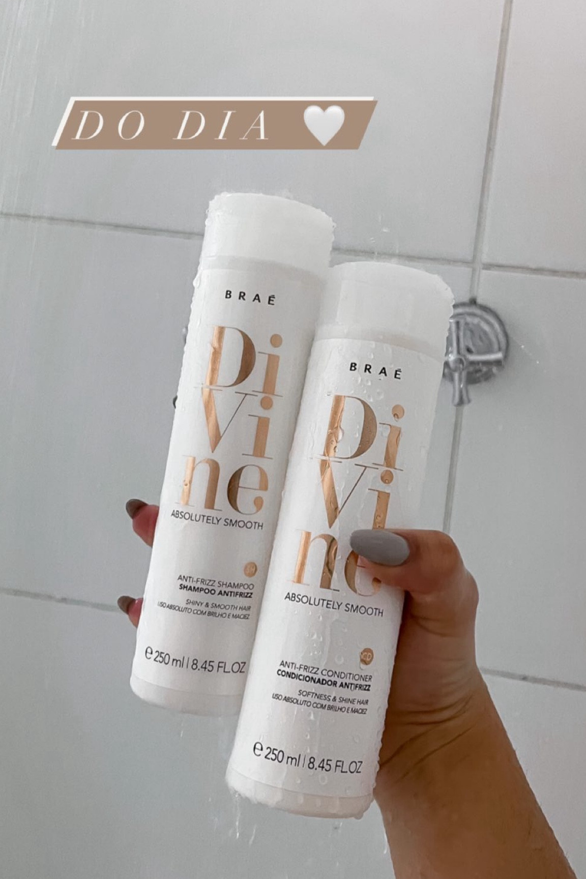 DIVINE BRAÉ 💖

Shampoo Anti-Frizz Braé Divine limpa delicadamente enquanto hidrata e nutre os fios, controlando o frizz, o volume e alcançando o efeito liso por mais tempo. Sua fórmula especial e com propriedades emolientes agem para fortalecer e proteger a fibra, criando um escudo contra a umidade, deixando os resistente a quebra, ao frizz e ao volume ao mesmo tempo em que hidrata intensamente os fios, conferindo mais controle, disciplina, sedosidade, maciez e brilho.

#LTKbeauty #LTKbrasil