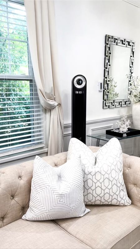 Amazon Summer home Find 💕 Amidst using the AC's this Tower Fan is so practical since it keeps everywhere Cool. Comes with 9 Speeds Utral-Quiet and 12H Timer, can be moved around from one space to the next.
Overall, a great home find for the Summer ❤️

#LTKVideo #LTKFindsUnder100 #LTKHome