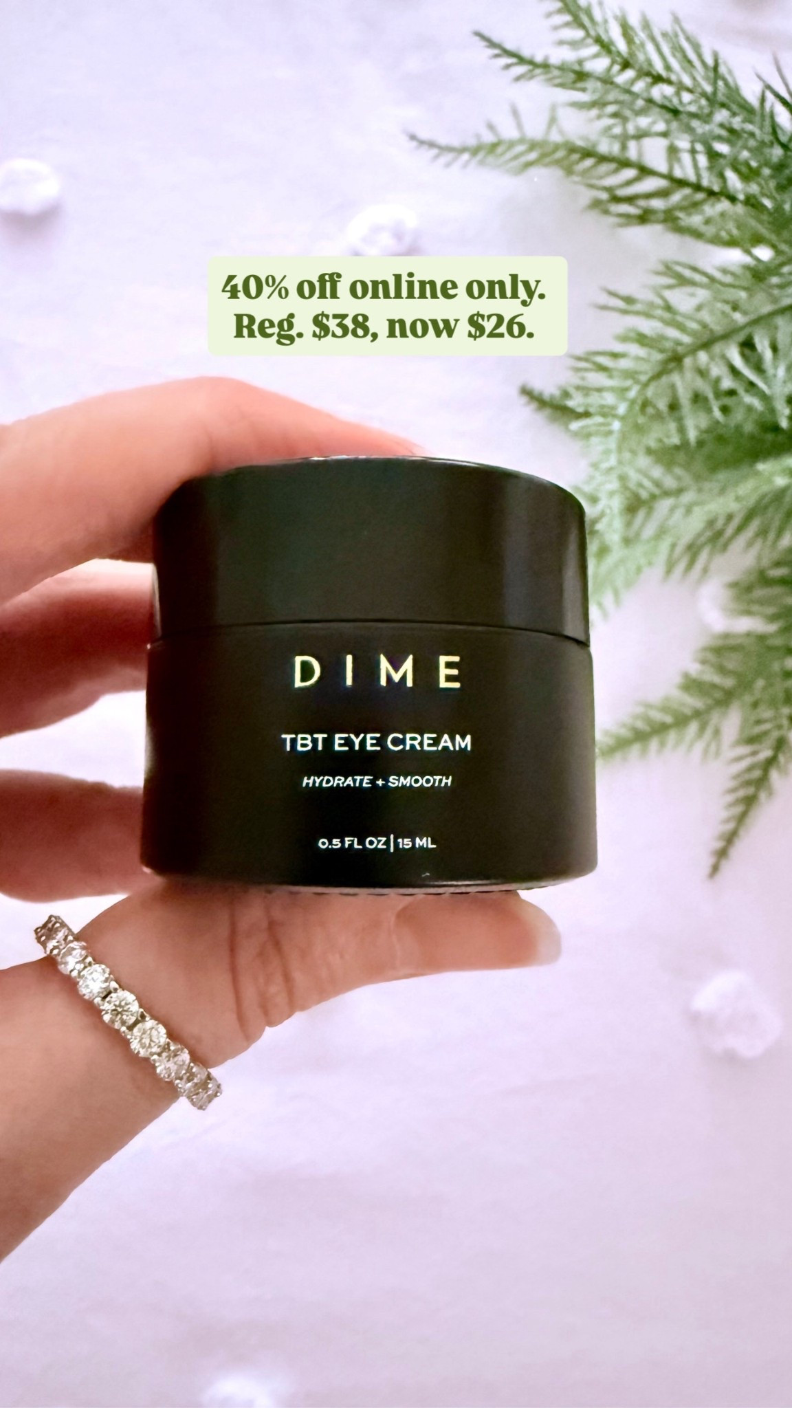 Great eye cream from Dime Beauty on sale now and online only. Reg. $38, now $26. Helps with puffiness and fine lines. Love the cooling sensation. 



Ulta Black Friday sale, Ulta beauty, Ulta stockings, 

#LTKGiftGuide #LTKBeauty #LTKSaleAlert #LTKHoliday #LTKCyberWeek