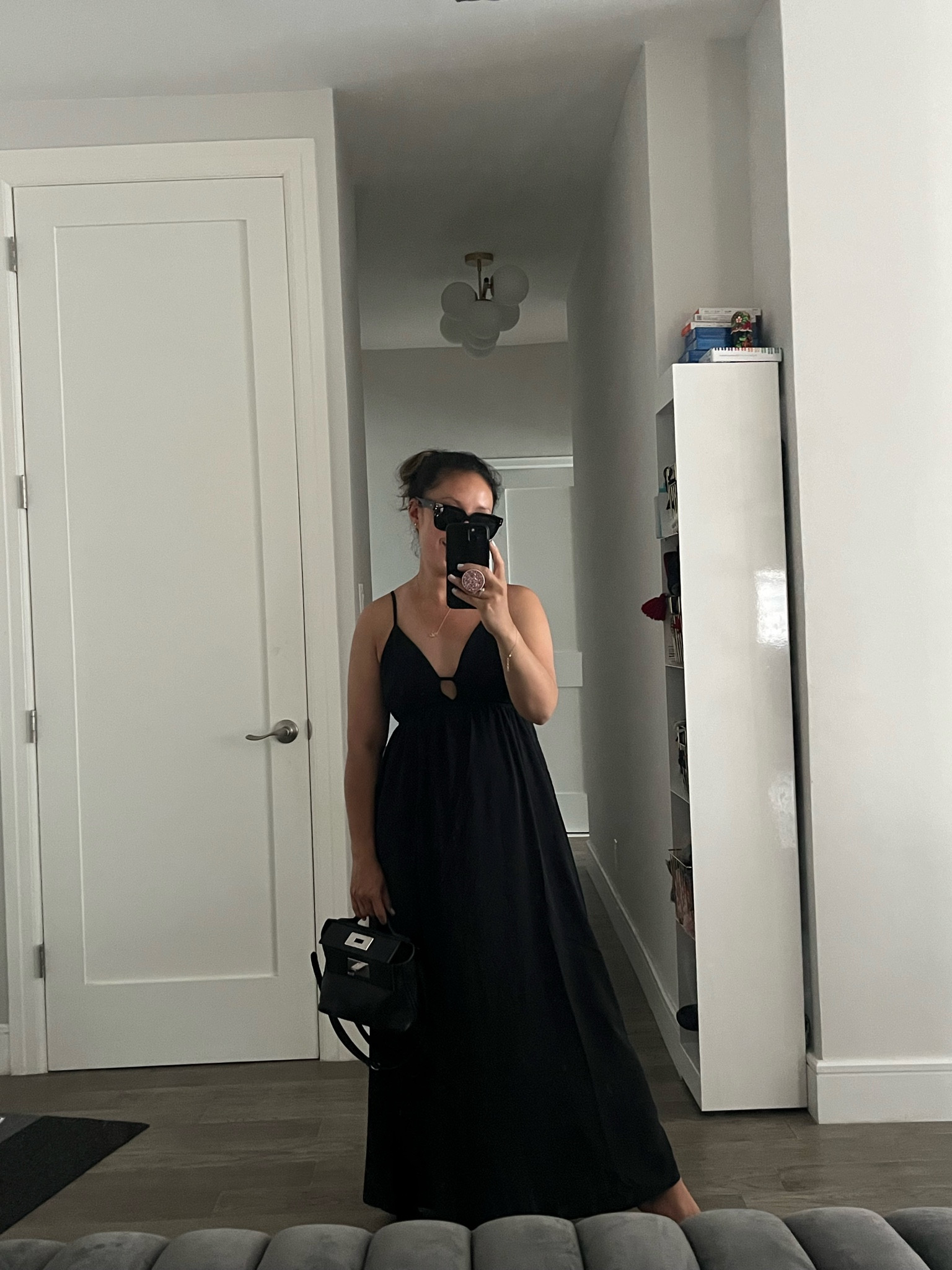 Maxi dress. LOVE the fabric. Super soft. Super flowy. Adjustable straps. A little bit of elastic. I’m wearing an xs.

#LTKShoeCrush #LTKItBag #LTKTravel