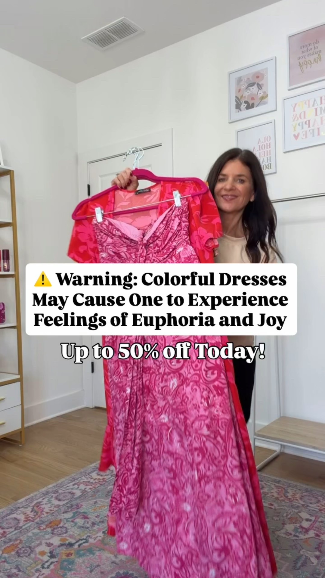 ⭐Red/Pink Wrap Dress – code = D2MEJCG5. Expires 1/18. 
⭐Pink Halter Neck Dress (low stock and this color sold out) – code = 64DXHJKR. Expires 1/15. 
⭐Yellow Floral Print Dress – code = U6ICM7L3. Expires 1/13. 
⭐Mesh Printed Dress – code = ERQD3FDV. Expires 1/17. 

#LTKFindsUnder50 #LTKSaleAlert #LTKSeasonal