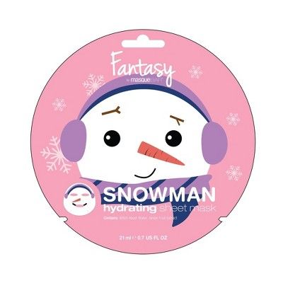 Fantasy by Masque Bar Snowman Sheet Mask - 0.7 fl oz | Target