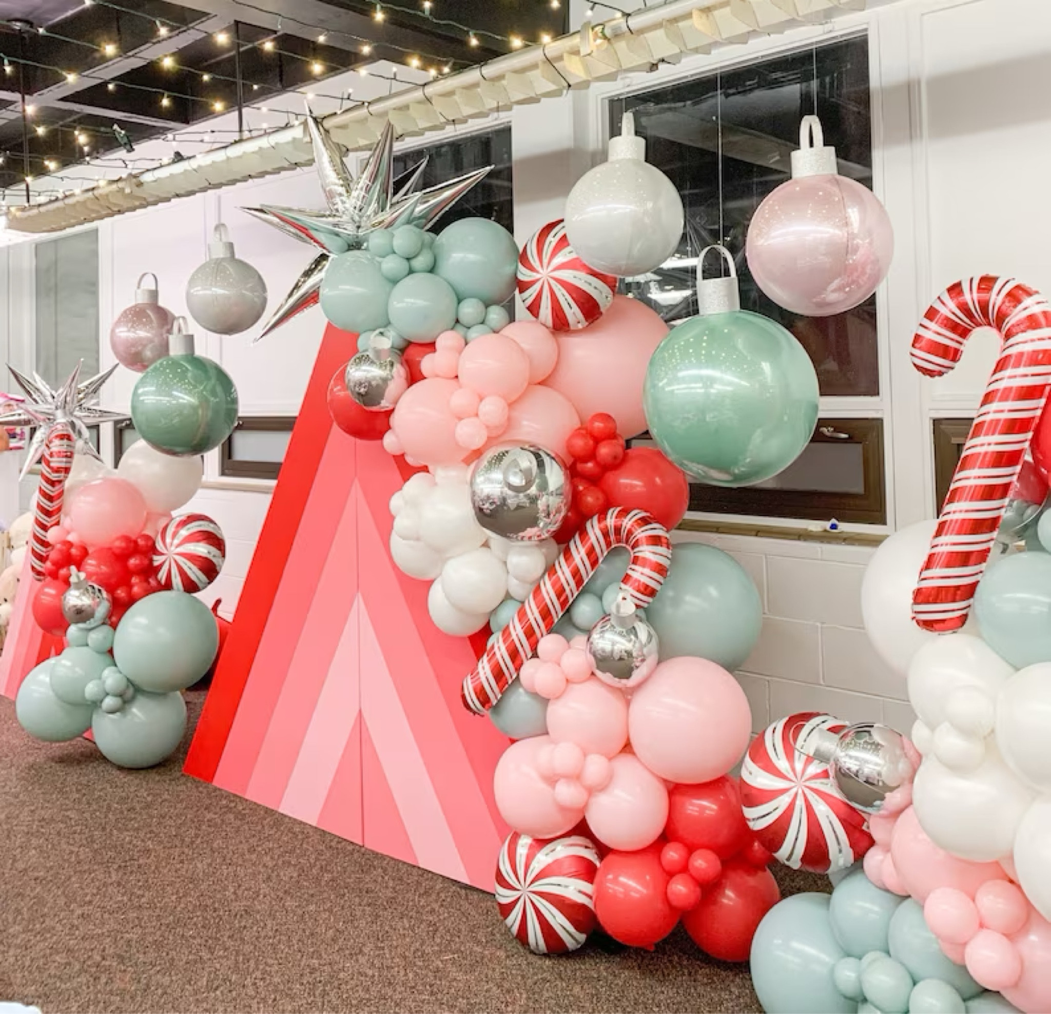 Christmas balloon garland is the perfect addition for your holiday parties. 

#balloons #christmasparty #christmasevent #christmasdecor #partydecor 

#LTKSeasonal #LTKHoliday #LTKparties