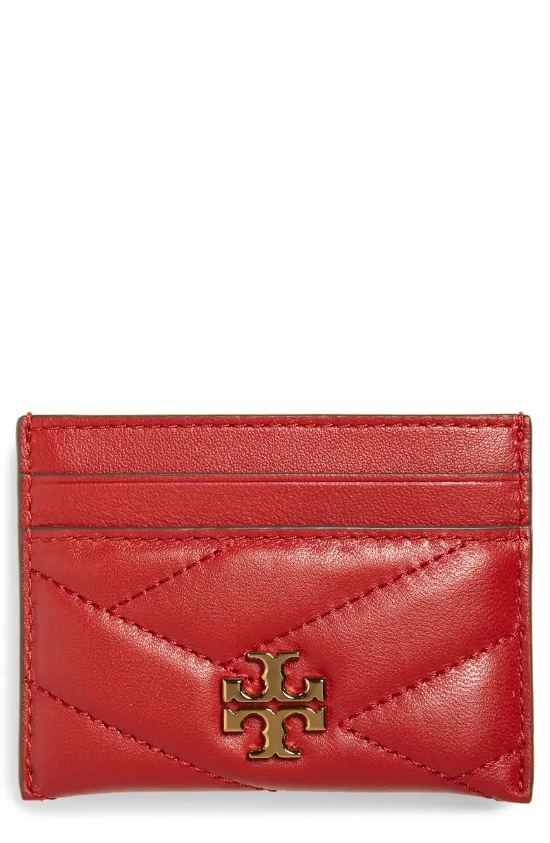 Kira Chevron Leather Card Case | Nordstrom Rack