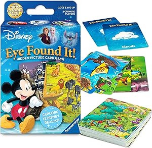 Ravensburger World of Disney Eye Found It Card Game for Boys & Girls Ages 3 and Up - A Fun Family... | Amazon (US)