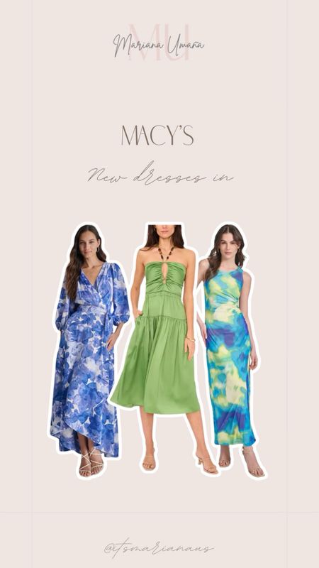 Macy's finds! 💫 One of my favorite stores for dresses! 💖 Loving all three of these, can't pick just one! 🛍️

#LTKSeasonal #LTKU #LTKStyleTip