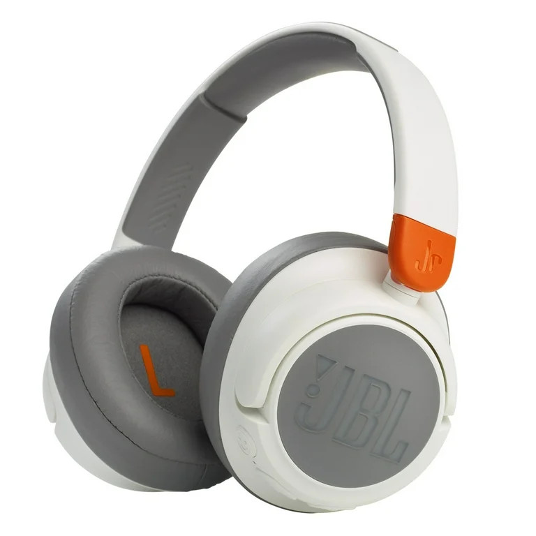 JBL JR 460NC - Wireless over-ear Noise Cancelling kids headphones - White | Walmart (US)