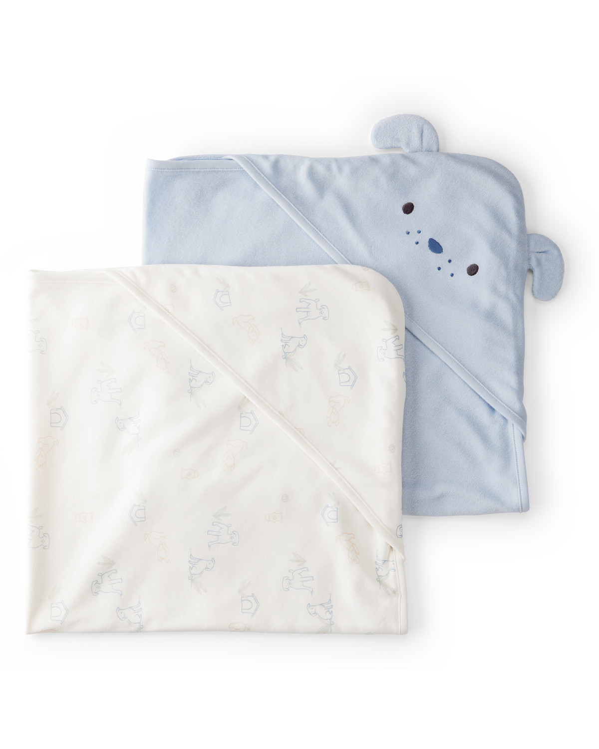 Baby 2-Pack Hooded Towels - Blue - Carter's | Carter's | Carter's Inc