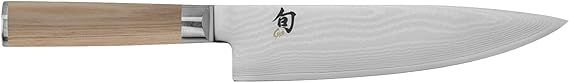 Shun Cutlery Classic Blonde Chef's Knife 8”, Thin, Light Kitchen Knife, Ideal for All-Around Fo... | Amazon (US)