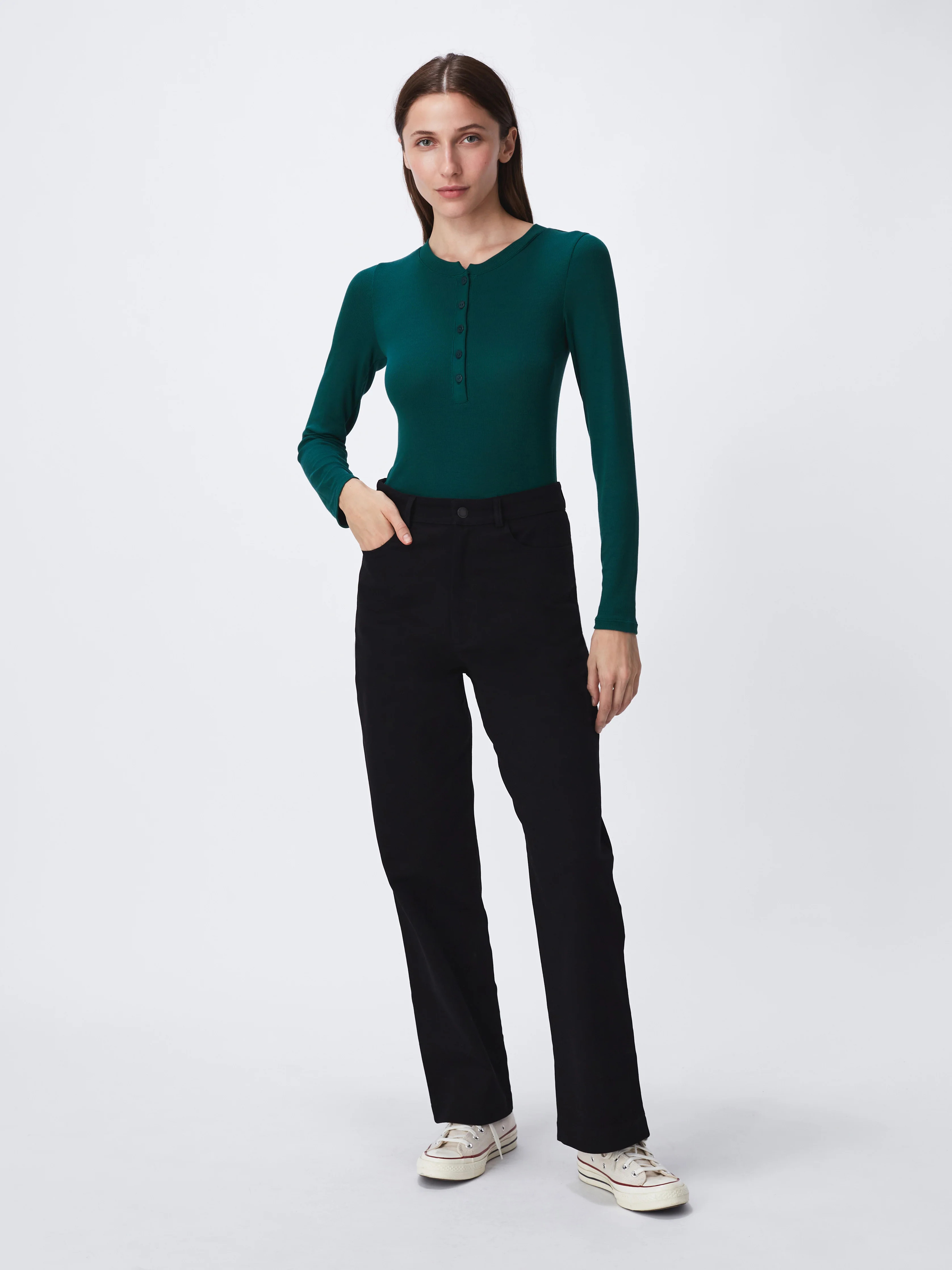 Everlasting Straight Leg Pant - Black | For Days
