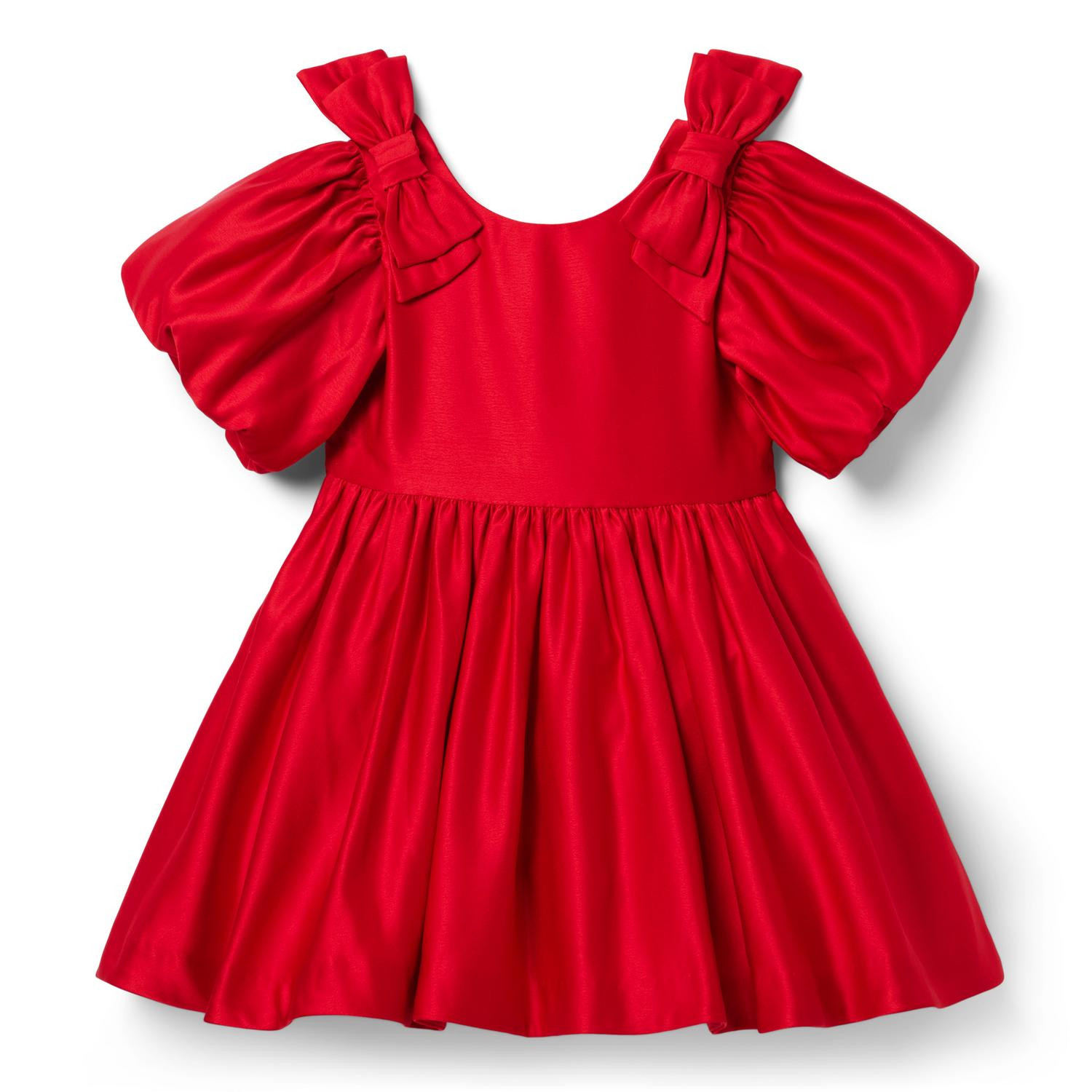 The Satin Holiday Dress | Janie and Jack