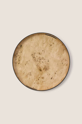 Burled Wood Pattern Round Tray (Set of 3) | Tuckernuck (US)