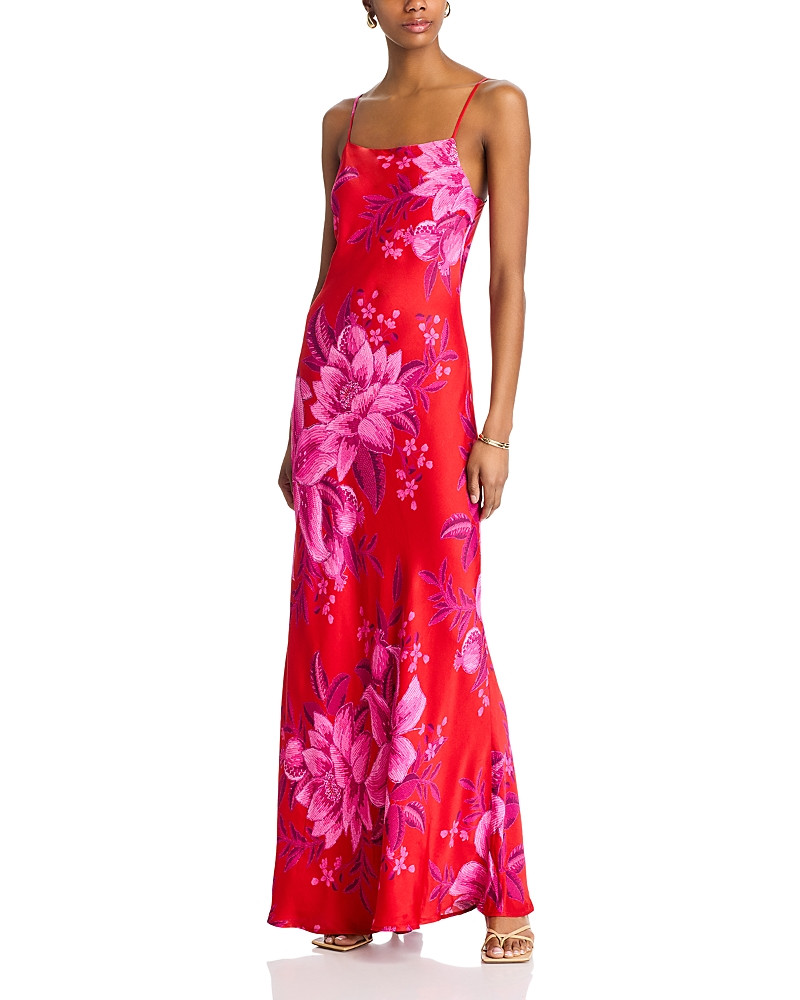 Farm Rio Summer Fruit Maxi Slip Dress | Bloomingdale's (US)