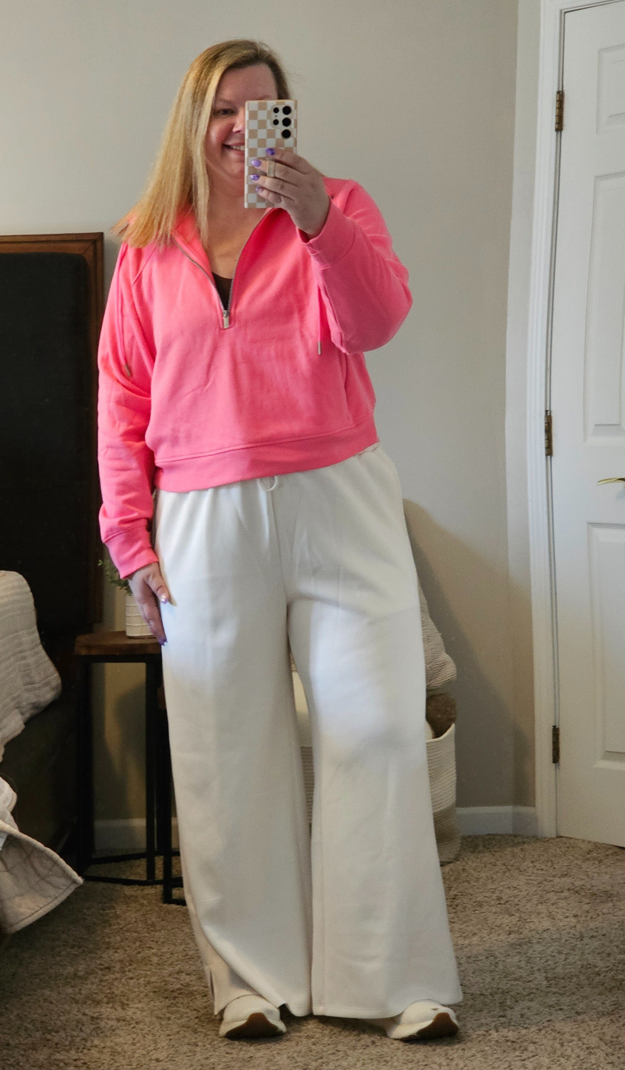 Keeping it cozy and casual today! I love a good athleisure fit and this one is great. Wearing an XXL in both. 

#LTKover40 #LTKfindsunder50 #LTKtravel