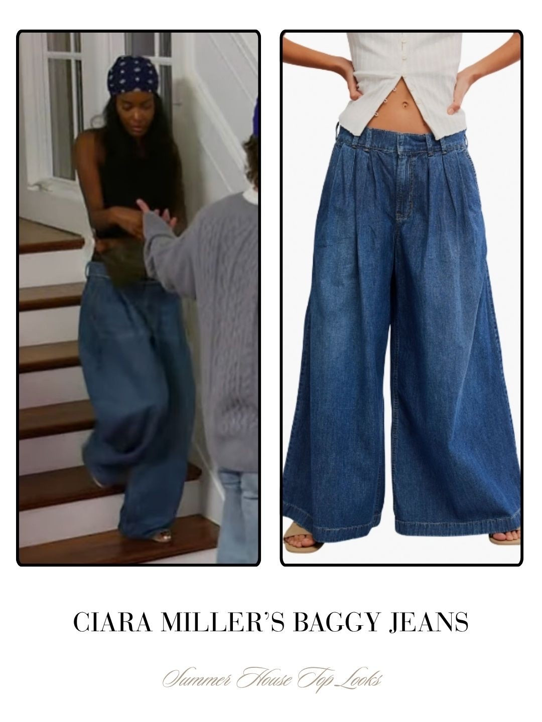 Ciara Miller’s Baggy Jeans