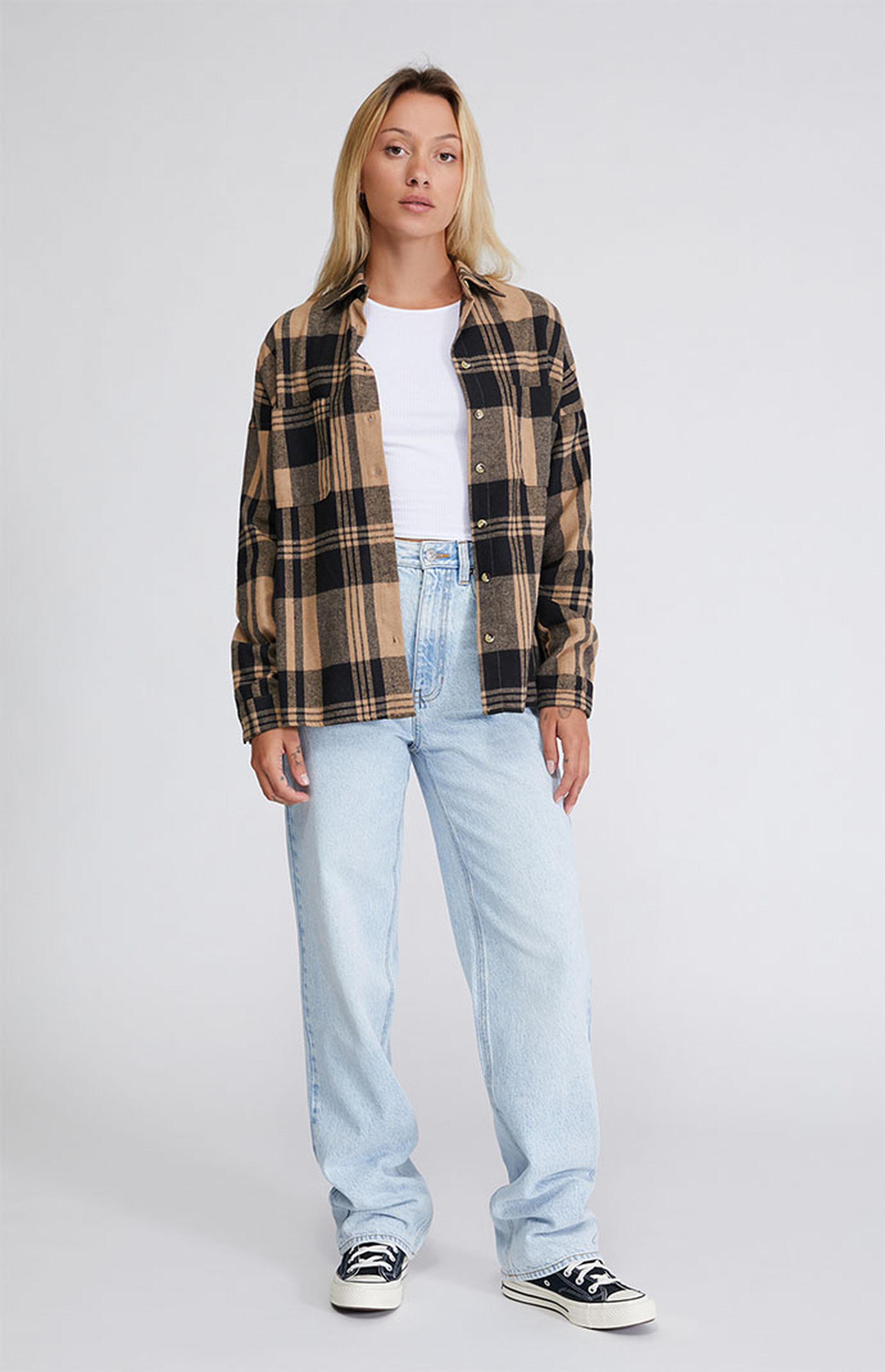 LA Hearts Boyfriend Flannel Shirt | PacSun
