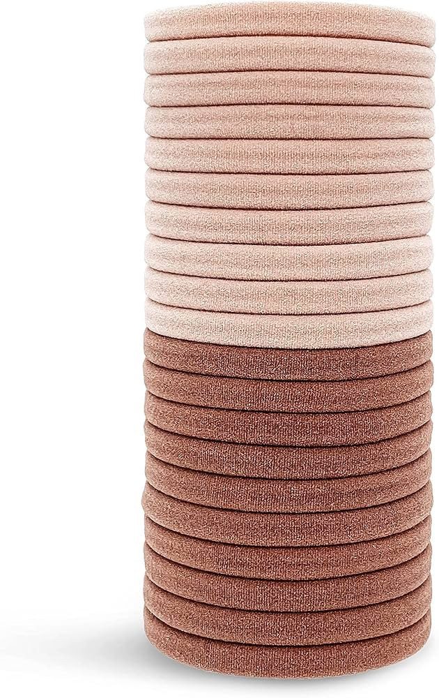 Kitsch Recycled Nylon Standard Hair Ties | No Damage Hair Elastics | Hair Bands | Ponytail Holder... | Amazon (US)