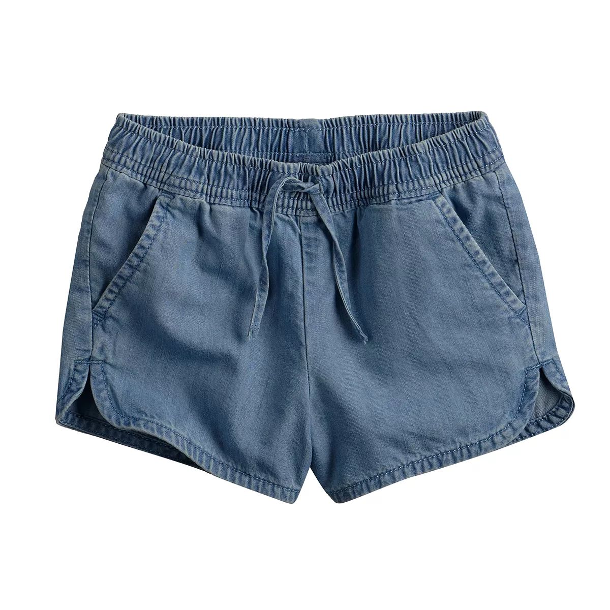 Girls 4-12 Jumping Beans® Dolphin Twill Pull-On Shorts | Kohl's