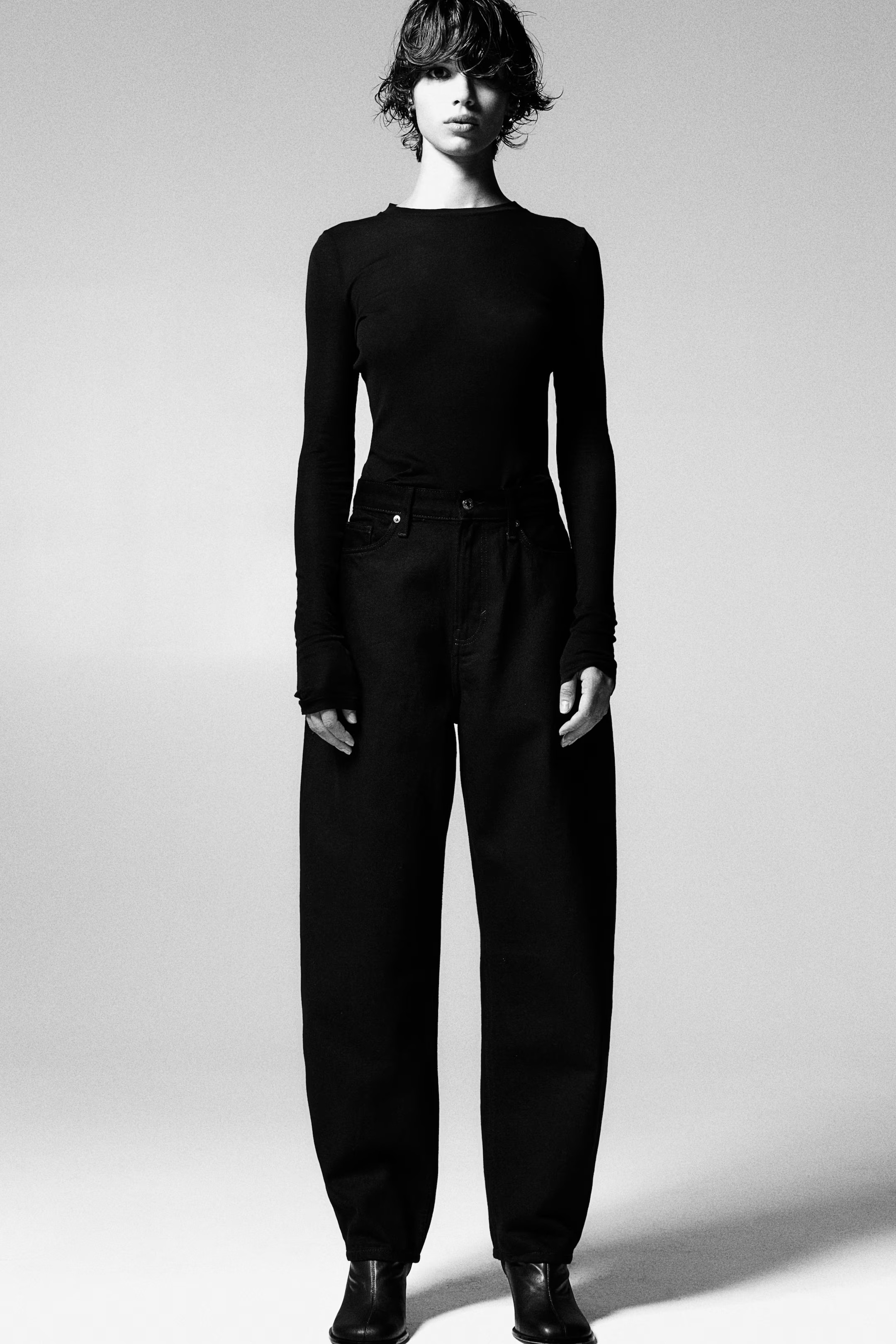 Barrel High Jeans | H&M (US + CA)