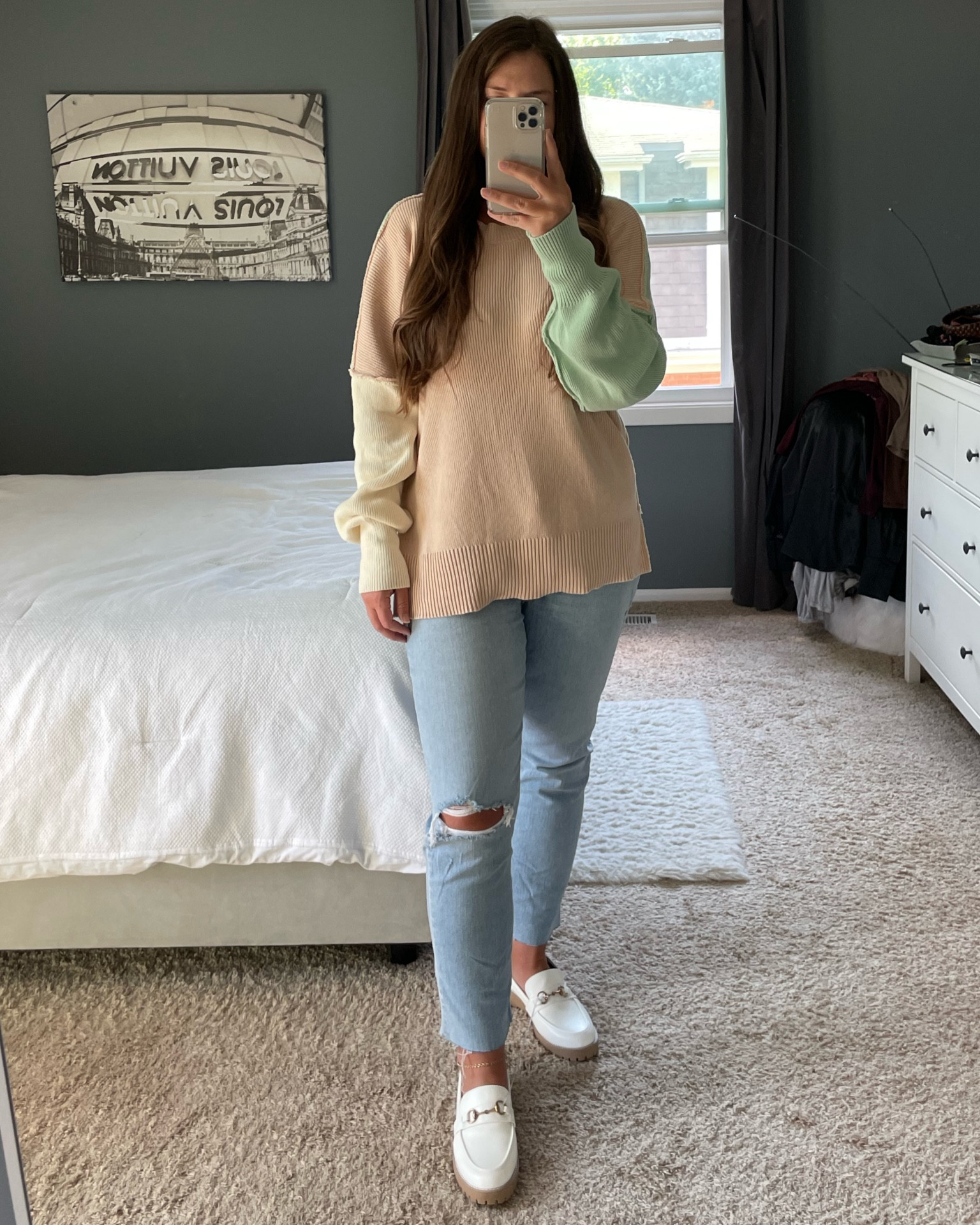 Sized up in the top to an XL based on reviews. Wearing a size 8 in jeans and 8.5 in shoes.

#falloutfits #fallstyle #fallfashion #jeans #denim #sweater #shoes #target #targetstyle #targetfinds #amazon #amazondfinds #amazonfashion #oldnavy 

#LTKshoecrush #LTKunder50 #LTKSeasonal