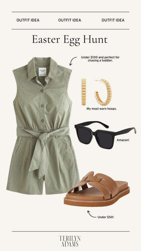 This Abercrombie romper would be the cutest outfit for an Easter egg hunt. You don’t have to worry about chasing your toddler around and holding your dress! It’s also cute for a St. Patrick’s Day outfit. 

#LTKSeasonal #LTKfindsunder100