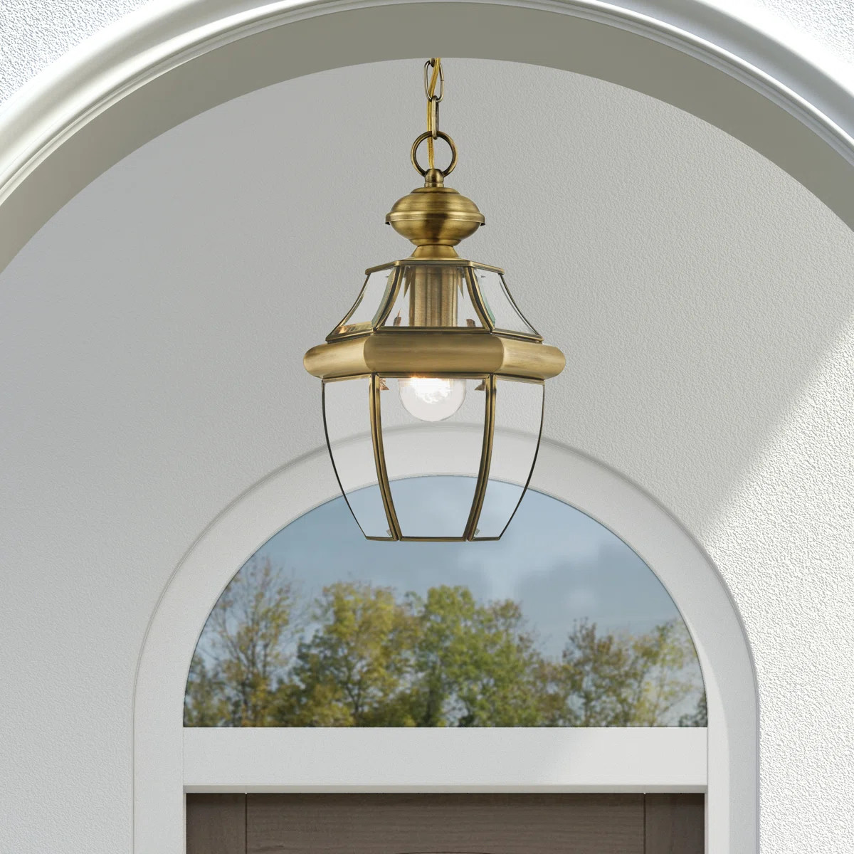 Alexavier Outdoor Hanging Lantern | Wayfair North America