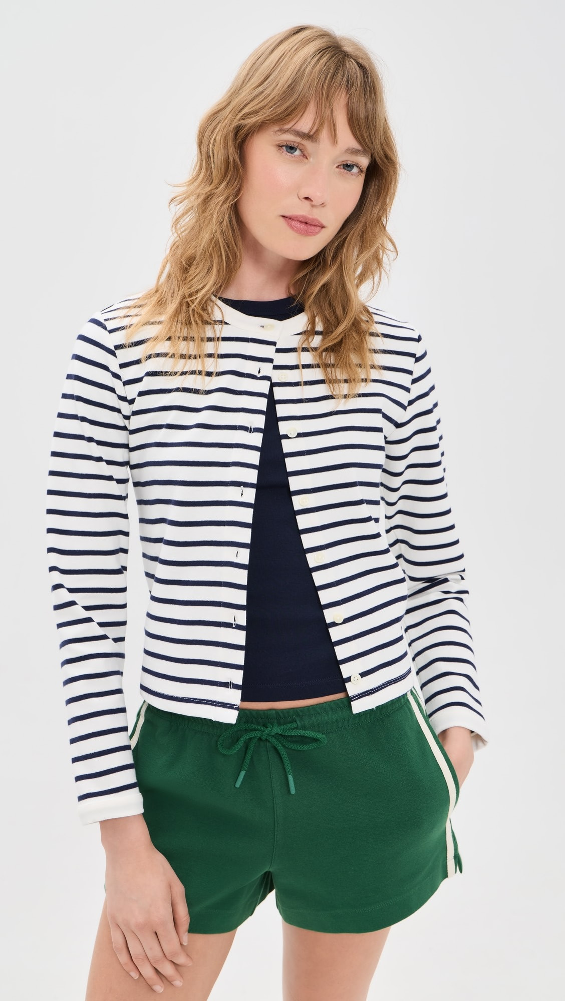 Alex Mill Coco Sport Cadigan In Stripe | Shopbop | Shopbop