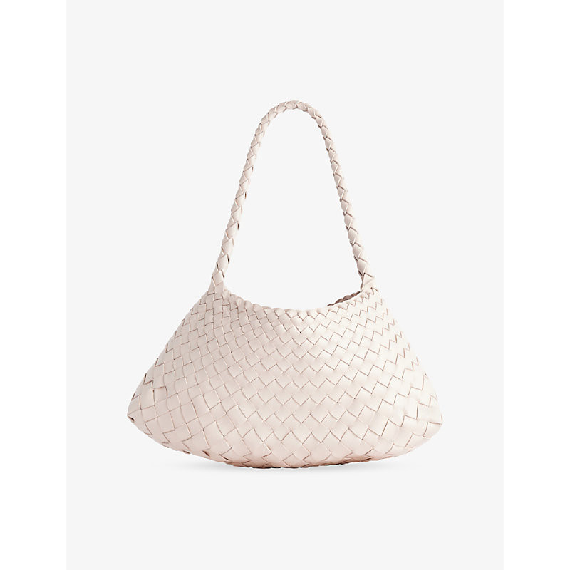 Dragon Diffusion Womens Sand Rosanna Leather Top-Handle Bag | Selfridges