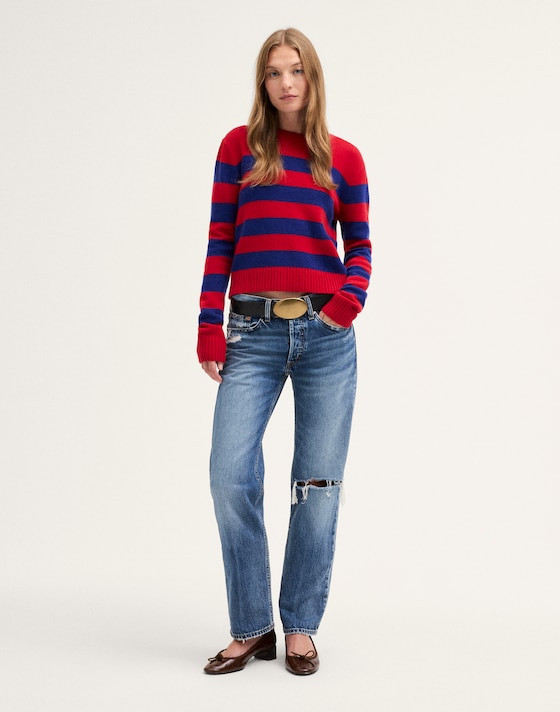 The Mila Sweater in 100% SoftWool | Madewell