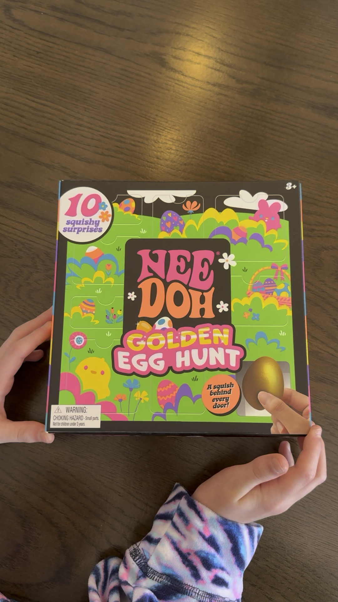 Nee Doh Golden Egg Hunt - 10pc curated