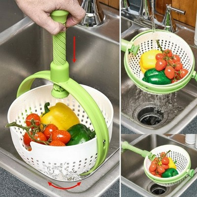The Lakeside Collection Collapsible Salad Spinner and Straining Colander - | Target